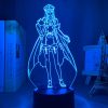 3d Anime Lamp Akame Ga Kill Esdese Nightlight for Bedroom Decor Led Night Light Birthday Gift 2 - Anime Lamps Shop