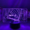 Anime Action Figure Led Night Light Manga Fairy Tail Erza Scarlet for Kid Bedroom Decor Lamp 3 - Anime Lamps Shop