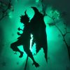 Anime Silhouette Light Fairy Tail Natsu Wall Lamp for Living Room Decoration Bedroom Decor Light Manga - Anime Lamps Shop