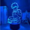 Anime My Hero Academia Shoto Todoroki Face Design Led Night Light Lamp for Kids Child Boys - Anime Lamps Shop