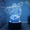 Anime One Piece 3D LED Night Light Luffy Roronoa Zoro Nico Pirate Ship Illusion Table Lamp 7 - Anime Lamps Shop