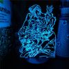 Jujutsu Kaisen 3D Lamp Anime Gojo Satoru Jujutsu Kaisen Yuji Itadori LED Night Light Brdroom Decor 19 - Anime Lamps Shop