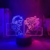 Led Anime Light Attack on Titan for Bedroom Decoration Kawaii Room Decor Dual Color Light Gift 1 - Anime Lamps Shop