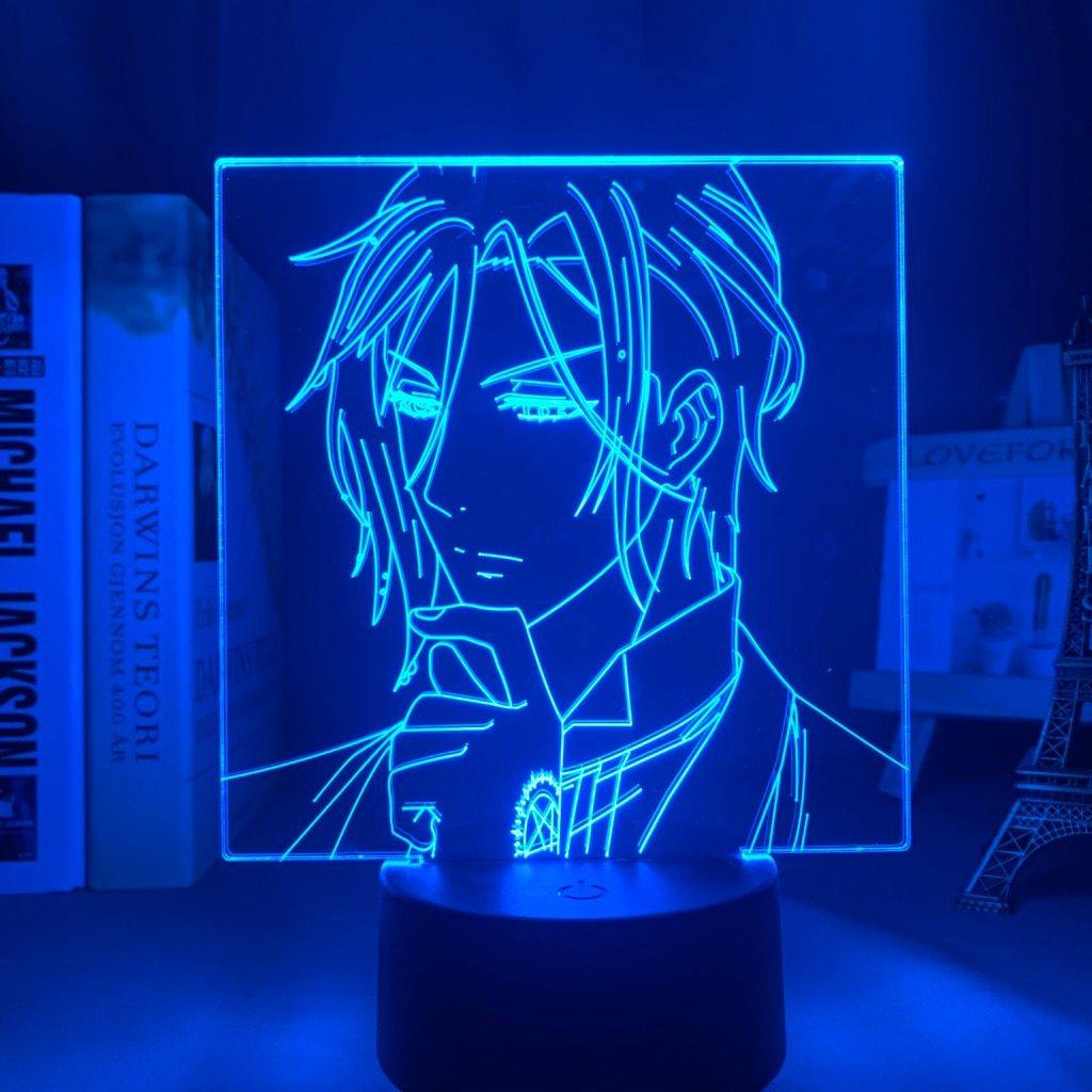 Black Butler Sebastian Michaelis Cool 3D Lamp - Anime Lamps Shop